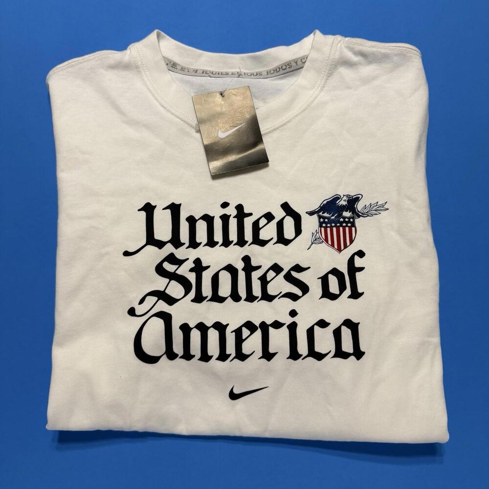 Nike Team USA The Constitution Olympic Premium Shirt FN0866-133 Men's S